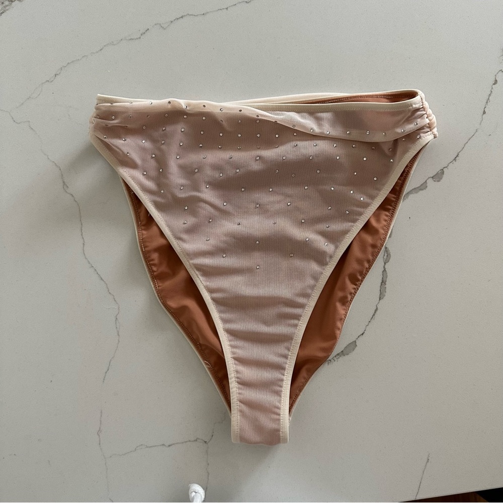 Lovers + Friends Rhinestone Bikini Bottom